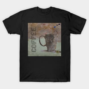 Rustic Coffee Sign 4 T-Shirt